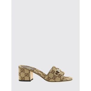 Gucci Heeled Sandal Woman Camel